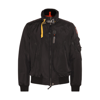 PARAJUMPERS BLACK PADDED FIRE DOWN JACKET