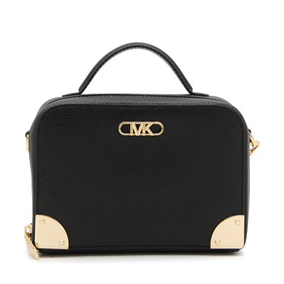 Michael Michael Kors Black Leather Estelle Crossbody Bag