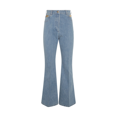 Patou Light Blue Cotton Jeans