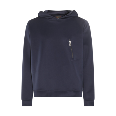 Kiton Sweatshirt In Azul