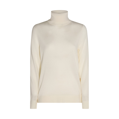 Michael Michael Kors Merino Jumper In White