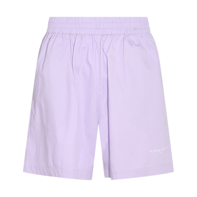 Ih Nom Uh Nit Logo-print Elasticated-waist Shorts In Lavender