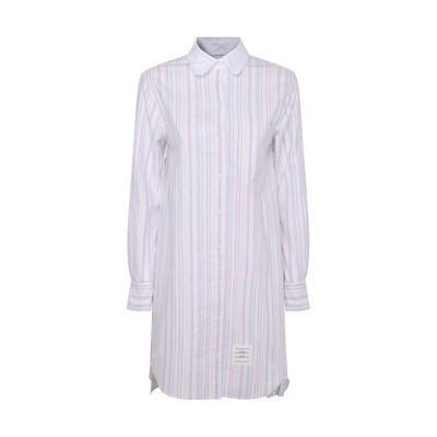 THOM BROWNE MULTICOLOR COTTON DRESS