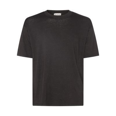 Ma'ry'ya Black Linen T-shirt