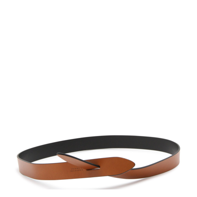 Isabel Marant Black And Brown Leather Lecce Belt