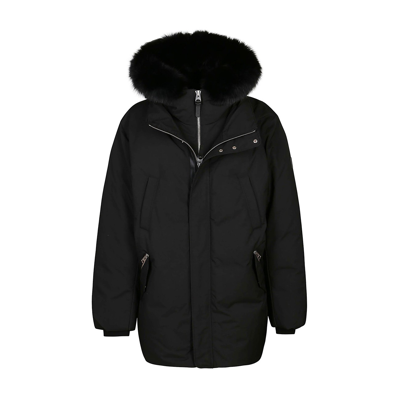 MACKAGE BLACK PUFFER EDWARD DOWN JACKET