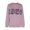 MAX MARA LILAC WOOL AND CASHMERE BLEND FIDO SWEATER