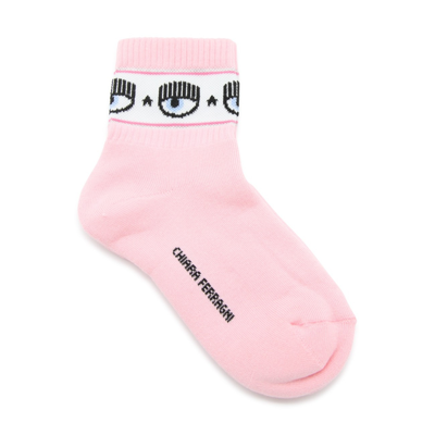 Logomania Pink Socks