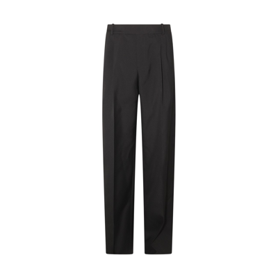 Alexander Mcqueen Black Wool Pants