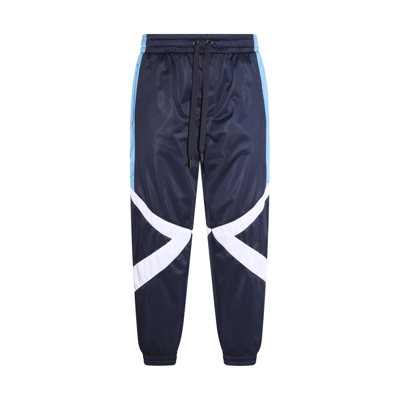 Dolce & Gabbana Blue And White Track Pants