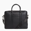 LE TANNEUR SLIM CHARLES PEBBLED LEATHER BRIEFCASE