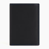 Le Tanneur Vertical 2 Shutters Charles Pebbled Leather Wallet In Black