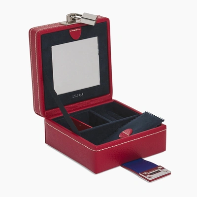 Le Tanneur Travel Jewelry Box In Red