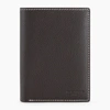LE TANNEUR CHARLES MEDIUM-SIZED, ZIPPED WALLET WITH 2 GUSSETS IN GRAINED LEATHER