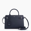 LE TANNEUR SANS COUTURE MEDIUM HANDBAG IN GRAINED LEATHER