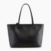 LE TANNEUR LARGE LOUISE TOTE BAG IN PEBBLED LEATHER