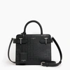 LE TANNEUR EMILIE SMALL HANDBAG IN EMBOSSED T LEATHER