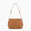 LE TANNEUR SIMONE MEDIUM-SIZED BAG WITH CROSSBODY STRAP IN PEBBLED LEATHER
