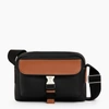 LE TANNEUR MAURICE SMALL BAG WITH CROSSBODY STRAP IN COATED CANVAS
