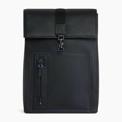 Le Tanneur Alexis Backpack In Leather In Black