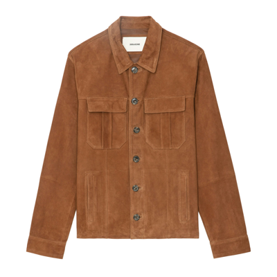 Zadig & Voltaire Kuba Suede Jacket