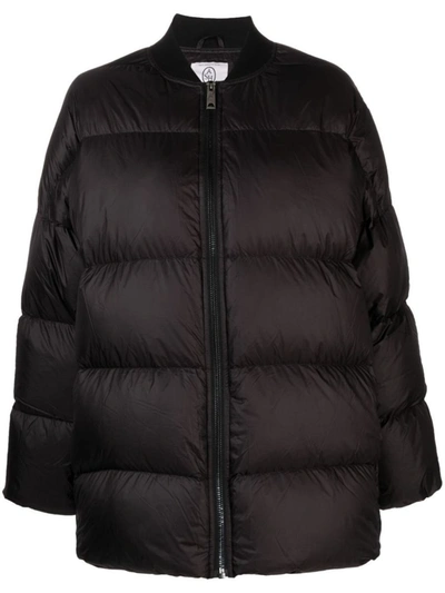 Ash Icon Goose-down Puffer Jacket In Black