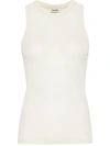 Nanushka Deva Tank Top In White