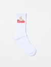RHUDE 袜子 RHUDE 男士 颜色 白色,400785001