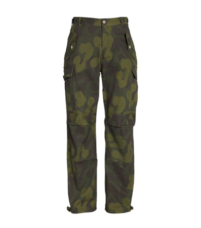 Keiser Clark Camouflage Cargo Trousers In Green