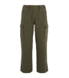 SAMSOE & SAMSOE SAMSOE SAMSOE ELASTICATED-WAIST SAMAGNUS CARGO TROUSERS