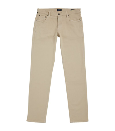 Citizens Of Humanity The Adler Tapered Jeans In Beige