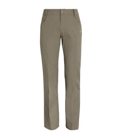 Keiser Clark Cotton-twill Trousers In Grey