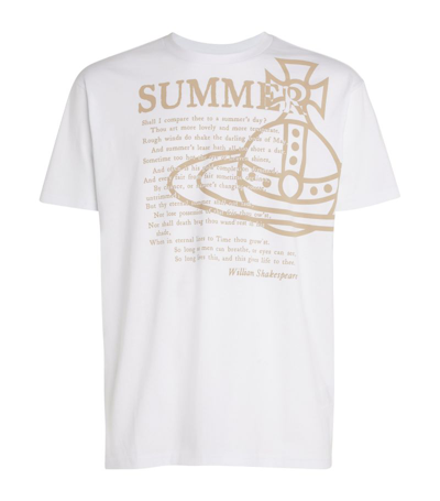 Vivienne Westwood Summer Classic T-shirt In White