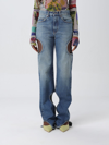 Off-white Off White Meteor Cut Out Jeans In Denim