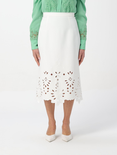 Ermanno Scervino Skirt  Woman Color White