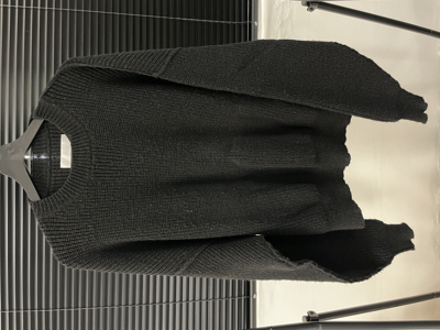 Pre-owned Heliot Emil 19fw  Oversized Knit Sweater In Black