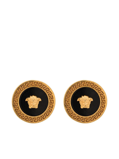 Versace La Medusa Earrings In Gold