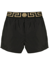 VERSACE GRECA TRIM SWIM SHORTS