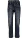 Dolce & Gabbana Men's Slim Denim Cotton Jeans In Blue