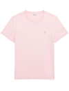 Polo Ralph Lauren Custom Slim Fit Jersey Crewneck T-shirt Man T-shirt Light Pink Size L Cotton