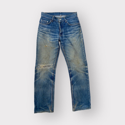 Pre-owned Helmut Lang Archive Classic Cut Jeans In Blue