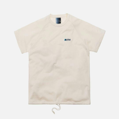 Pre-owned Kith Howard Baby Terry Short Sleeve Tee Ivory
