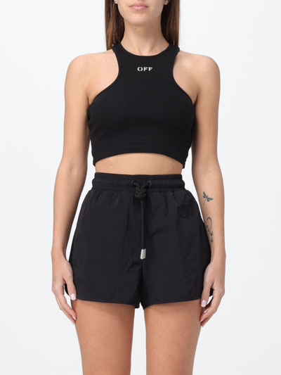 OFF-WHITE TOP OFF-WHITE WOMAN COLOR BLACK,F14609002