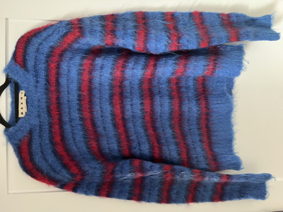 Pre-owned Marni Mohair Sweater Coveted Grail In Blue