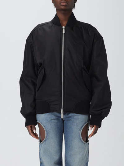 Off-white Jacket  Woman Colour Black