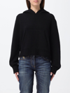 PALM ANGELS SWEATER PALM ANGELS WOMAN COLOR BLACK,F17654002