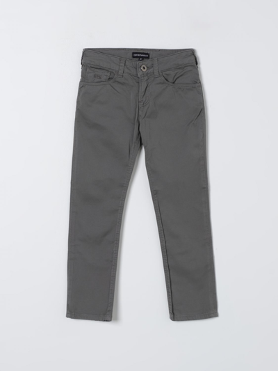 Emporio Armani Pants  Kids Kids Color Grey