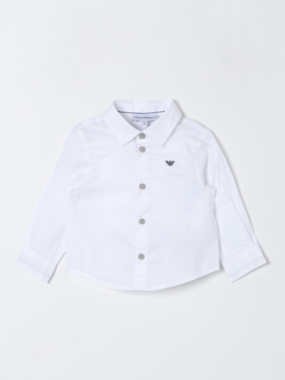 Emporio Armani Babies' Shirt  Kids Kids Colour White