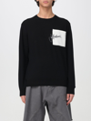 Jw Anderson Black Embroidered Sweater