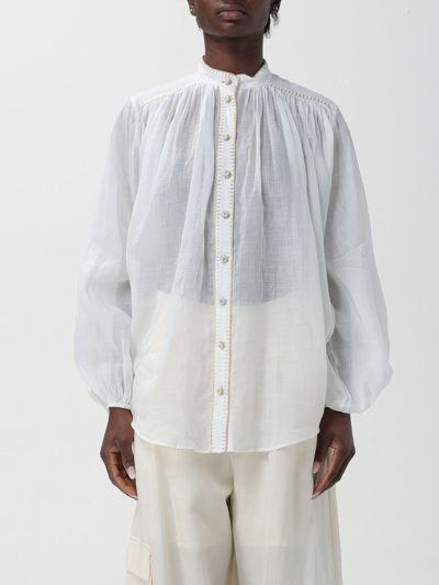 Zimmermann Shirt  Woman Color Ivory In White
